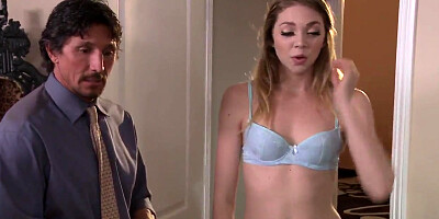Cute teen 18+ girl Jessie Andrews has sex with older man