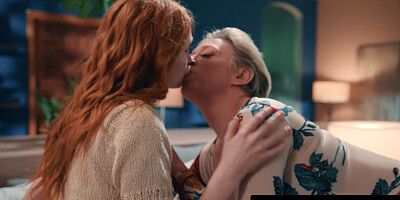 ADULT TIME - Innocent Scarlet Skies TIED UP AND DOMMED By Experienced Lesbian Dee Williams