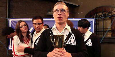 Lily Labeau & Brooklyn Lee Horny Orgy