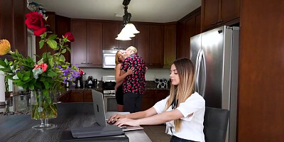 A Young Chick Brazenly Fucks Her Step sisters Fiance Behind Her Back