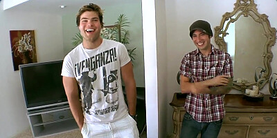 Abbey, Katie and Samantha plus two lucky men