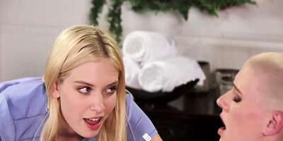 Riley Nixon And Giselle Palmer - Lesbian - Blonde - Massage - Masturbation - Oil - Sixty-nine - Agm - The Actress