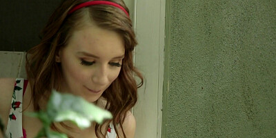 Inexperienced Brunette teen 18+ Gets Fucked Hard And Moans As She Receives A Big Creampie.