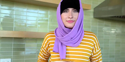Angeline Red In Angeline Will End Up Completely Naked, The Hijab Stays On Though