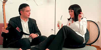He licked the porn actress her beautiful pussy, for which he got great sex