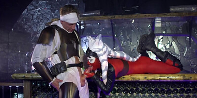 Hot chick is having sex at Star Wars cosplay party