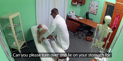 FakeHospital Nympho brunette teen 18+ is back in office