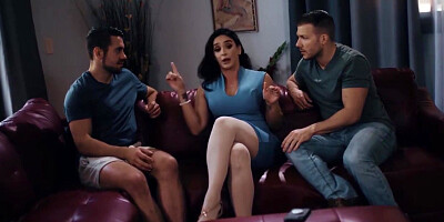 Busty Stepmom Fucks Stepson And His Perver With Sheena Ryder