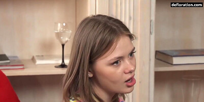 Very Cute Virgin Babe Rita Tulipan First Time