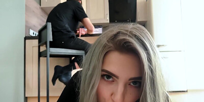 Fucking Cuckolds Girlfriend To Cum On Her Slutty Face - Eva Elfie - Teaser Video