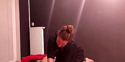 Femdom Special Massage For A Small Penis From - Elisa Tiger