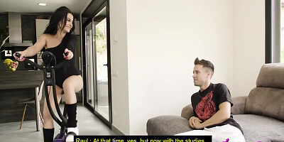 4k I Fuck My Stepsons Friend And Discover His Big Cock Spanish Porn / Eng Sub