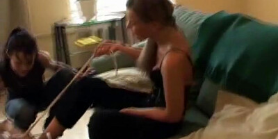 Under-Feet Video: Anna Gold &amp, Irina