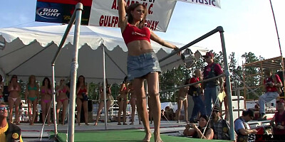 Naked Slip-n-Slide and Biker Bikini Contest - SpringBreakLife