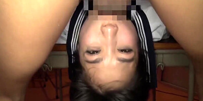 Cute Japanese College Whore Sucking The Big Cocks And Cum In Her Mouth