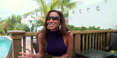 Adriana Deville is fucked in her mouth and her pussy