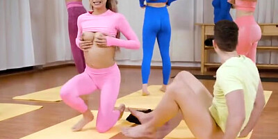 Veronica Leal Squirting Yoga Class Sd