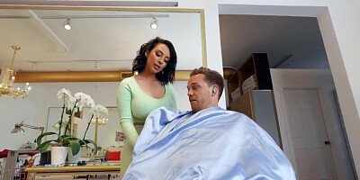 Beauty Salon Boner Bonanza - Lauren Pixie And Alyx Star