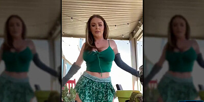 Sophie Dee And Huge Boobs - Milf Pool Fun At Home During The