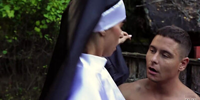 Vicious Monastery Part 9. From A Lumberjacks Cock To A Nuns Face