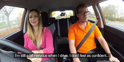 Young Driving School student 18+ Stella Cox Desperately