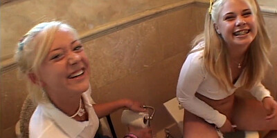 Little Summer In Pissing With Her Bff