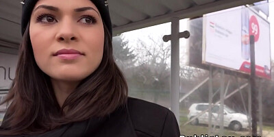 Hungarian Beauty From Public Bangs