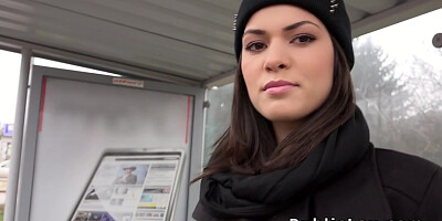 Hungarian Beauty From Public Bangs