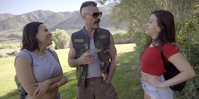 Fuckin In The Great Outdoors With Luna Star And Natalie Brooks