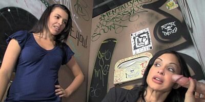 Jewels Jade & Danica Dillon in Step mother And Step daughter Cocksucking Contest #03, Scene #05