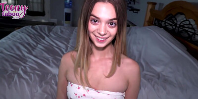 Molly Little Gets Fucked Before Dinner By Her Stepdad