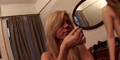 Aleska Diamond & Anett & Lusya & Nastia & Shantel & Sili in naked girls party hard and get their cunts fucked