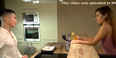 Sensual Kitchen Sex With Squirting - Melody Petite