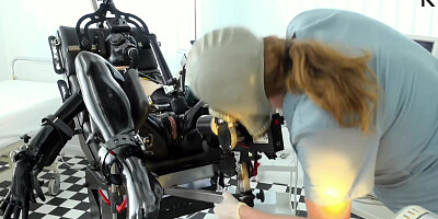 Examination And Fuck Machine Treatment