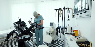 Examination And Fuck Machine Treatment