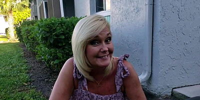 Playful Gilf Kitchen Sex