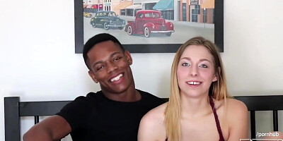Thick Black Cock Tries Porn For The First Time