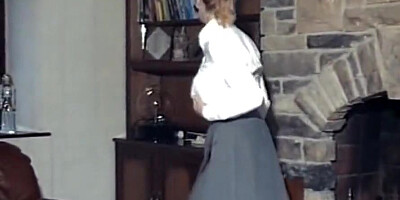 Strip Down Ginger - big bouncy British boobs dancer