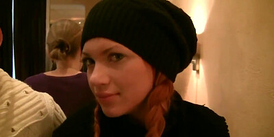 Blonde Mayola gets picked up at the bar and seduced by hot stud