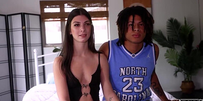 Young Stud Jj Smith Surprises Violet Gains With His Dick Game!