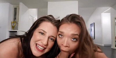 Househumpers - Katie Kush And Aubree Valentine We Work