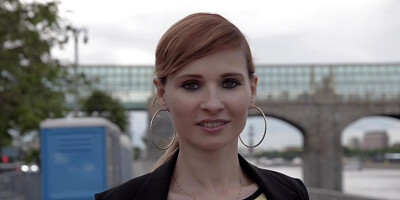 Public Flasher Shares Great Upskirt Views On With Jeny Smith