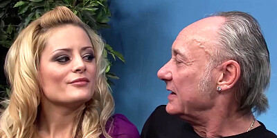 Sexy Blonde Applicant Chloe Seduce To Rough Mmf 3some Sex B