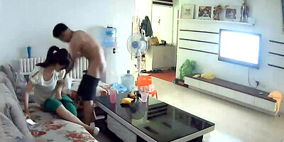 Hackers use the camera to remote monitoring of three lovers's home life collection.10