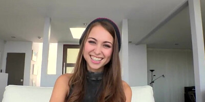 Riley Reid wants a big cock to suck and would fuck her hard