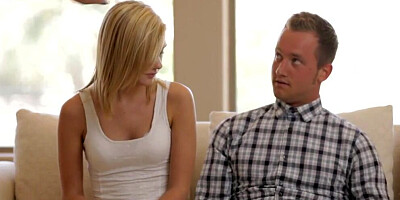 Step-Moms Teach Sex - Step-Mom catches horny teen couple (Chloe Brooke)
