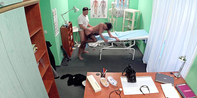 Hospital milf fucked by doctor on