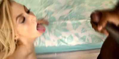 Alexa Grace Opens Wide For A Big Black Cock
