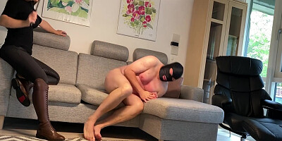 Cruel Reell In There The Tab Is Pulled Through The Pecker - Sponsored By Fesselliebe