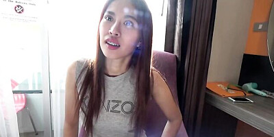 Bush action with emotional bidie-in from Creampie In Asia